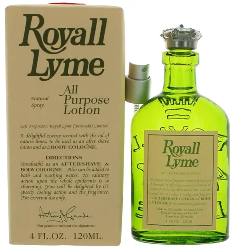 Miniatura 2 de Royall Lyme Royal Fragrances Colonia/After Shave, 4 onzas para hombre