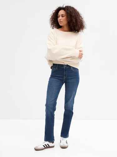 Miniatura 5 de GAP Jeans clásicos de corte recto para mujer