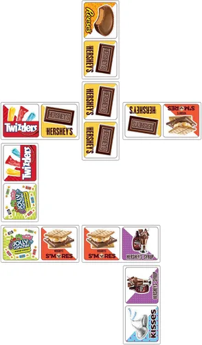 Miniatura 2 de MasterPieces Juegos para niños - Dominó de imagen de Hershey's - Juego para niños y familia