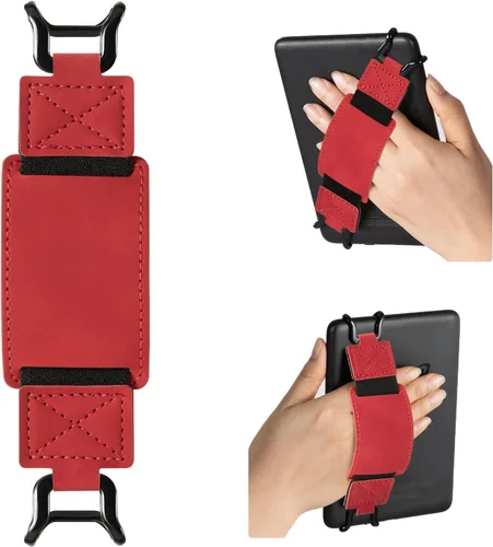 Miniatura 34 de CoBak Correa de Mano Segura para Kindle y Tabletas - Soporte de Dedo Versátil y Ligero para Kindle/Kobo/Voyaga/Lenovo/Sony E-Book Tablet de 6-7.5
