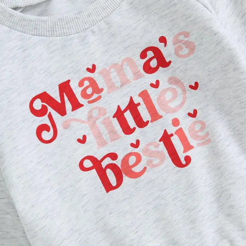 Miniatura 36 de GOOCHEER Conjunto de ropa de manga larga para niña pequeña, camisa y pantalones para niña, conjunto de ropa de primavera, otoño e invierno