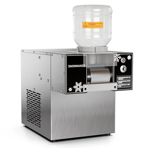 Máquina de afeitar de hielo eléctrica automática comercial, máquina de afeitar de copo de nieve de 132.3 lbs/264.6 lbs/396.8 lbs/24 H, trituradora