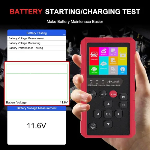 Miniatura 4 de Escáner Inalámbrico obd2 de Diagnóstico, Escáner Bluetooth OBD2 para Android e iPhone, Lector de Códigos del Motor con Datos en Vivo, Preparación