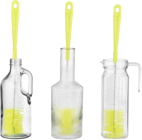 Miniatura 5 de ALINK Limpiador de cepillo de botellas de 16 pulgadas de largo para lavar vino/cerveza/pozo deportivo/termo/vidrio, comedero de colibrí y botellas
