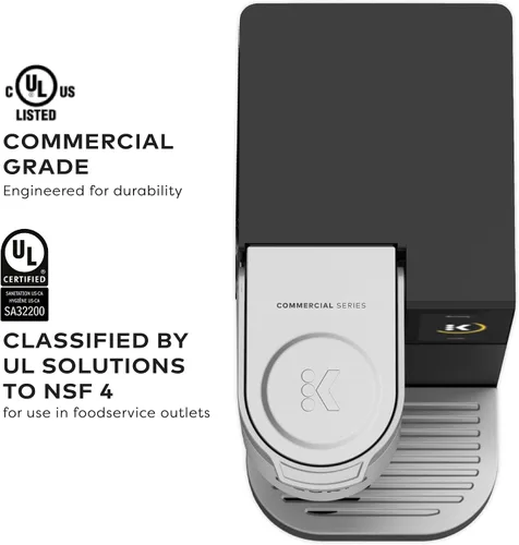 Miniatura 6 de Keurig K-2550 - Cafetera de una sola porción para empresas medianas, plomada, plata/negro