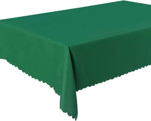 Miniatura 7 de Queenbox - Mantel rectangular rectangular de poliéster para bodas, fiestas, hoteles, restaurantes