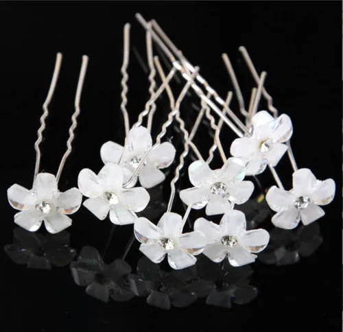 Miniatura 6 de 40 horquillas para el pelo de boda para novia, BetterJonny con diamantes de imitación, pasadores en forma de U, para boda, graduación, novia, dama