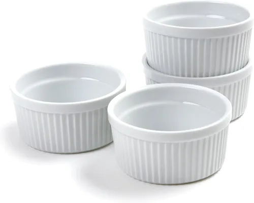 Miniatura 2 de Norpro Juego de 4 moldes de porcelana de 8 onzas