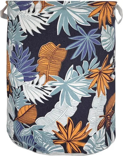 Miniatura 20 de Merdes - Cesta plegable impermeable de 19.7 pulgadas, cesta de ropa sucia, organizador de almacenamiento de lino para colección de juguetes