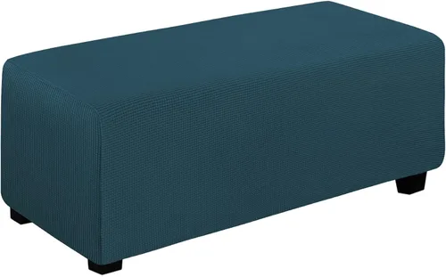 Miniatura 40 de Easy-Going Funda Elástica para Otomana Taburete de Almacenamiento Plegable Protector de Muebles Funda Rectangular Suave con Parte Inferior Elástica