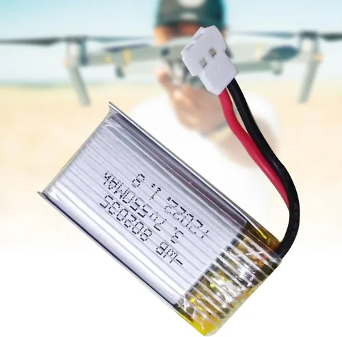 Miniatura 2 de Batería de 3.7V 500mAh 802035 para drones de alto aumento para accesorios modelo de avión
