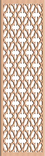 Miniatura 47 de Madison Paneles de pared decorativos de madera con calado, 9 3/8 pulgadas de ancho x 24 3/8 pulgadas de alto x 3/8 de alto, roble rojo rojo (Red Oak)