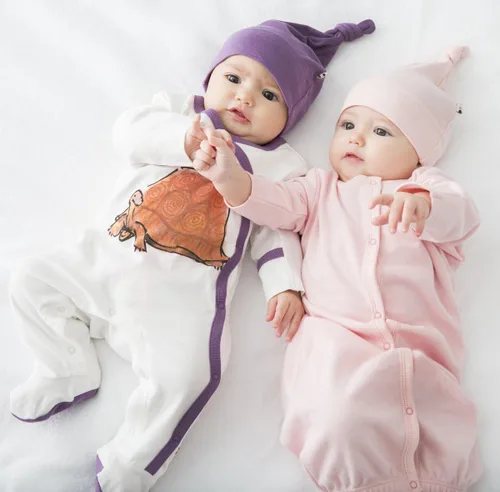 Miniatura 3 de Babysoy Gorro de un solo nudo Rayón de algodón de bambú
