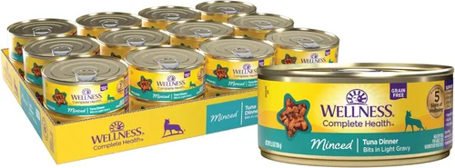 Miniatura 13 de Wellness Complete Health - Alimento húmedo en salsa para gatos adultos, natural, rico en proteínas, sin granos, 5.5 onzas, paquete de 12