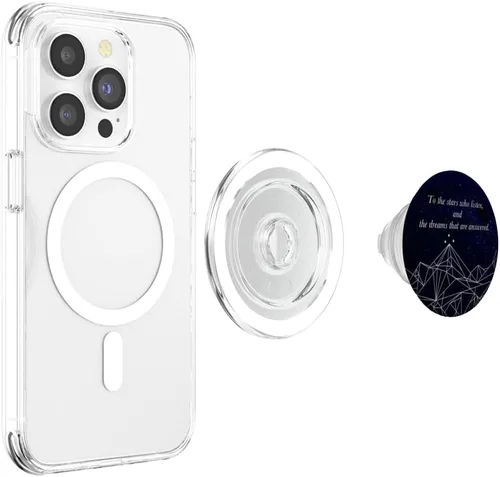 Miniatura 3 de Bookworm ACOMAF To the Stars Night Court Bookish PopSockets PopGrip: agarre intercambiable para teléfonos y tabletas PopSockets MagSafe PopGrip
