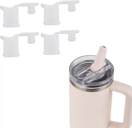 Miniatura 8 de 4 tapones de repuesto para fugas compatibles con vaso Stanley Quencher ProTour de 30 onzas, parte de tapón de silicona para tapa de botella de agua
