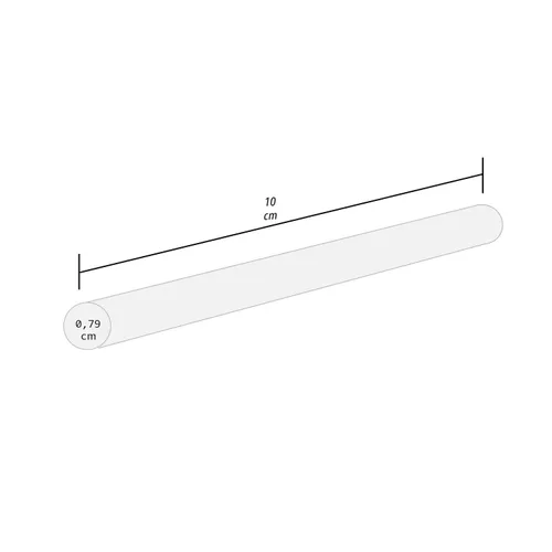Miniatura 7 de Surebonder DT-100 pegamento pequeño en barra multiuso, fabricado en Estados Unidos, para toda temperatura, de 5/16" de largo y 4" de ancho, barras