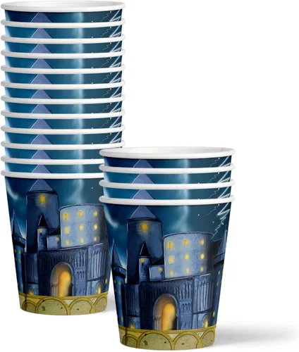 Miniatura 20 de Secret Agent Top Secret Spy - Juego de suministros para fiesta de cumpleaños, platos, servilletas, tazas, vajilla para 16 personas