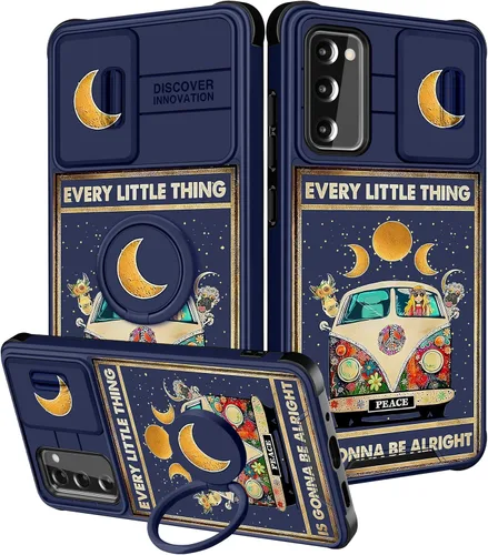 Miniatura 70 de Funermei Funda para teléfono Samsung Galaxy Note 10 Plus – Funda femenina bonita para niñas, diseño inspirador estético con funda para cámara