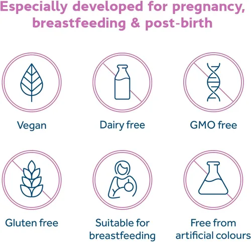 Miniatura 4 de Optibac Probiotics Embarazo - Probiótico vegano para mujeres embarazadas y lactantes para apoyar la salud intestinal, inmune y vaginal, 12 mil