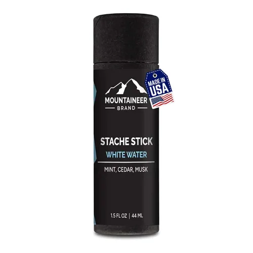 Miniatura 12 de Mountaineer Brand Stache Stick Aroma de Apalachia Hecho con ingredientes naturales West Virginia Firme y duradero Cera de bigote