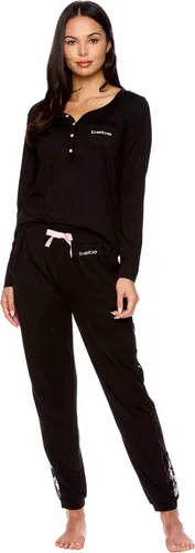 Miniatura 5 de bebe Conjunto de pijama para mujer con bolsillos, camisa de manga larga y pantalones de pijama