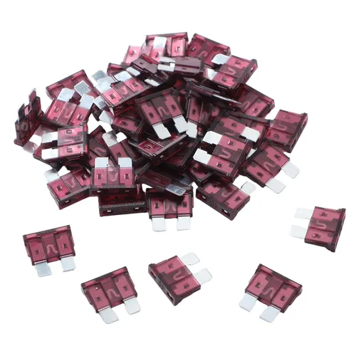 Miniatura 10 de 100 Pack de fusibles auto 30 AMP ATC/ATO estándar hoja de fusible regular 30A para coche, camión, barco, marina, RV