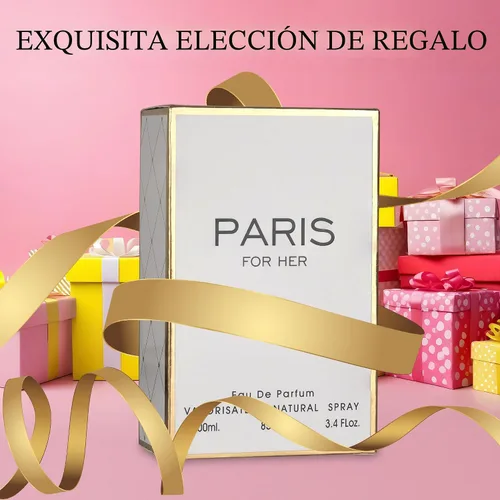 Miniatura 8 de NovoGlow Paris For Her Eau de Parfum - Perfume en aerosol, fragancia para mujer, colonia diaria casual, botella de 3.4 onzas, aroma duradero, regalo