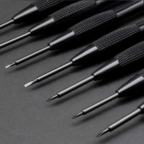 Miniatura 3 de Kit de reparación de lentes con tornillos para gafas, contiene kit de destornillador de precisión y almohadillas nasales, paño de limpieza, pinzas