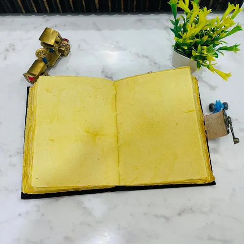 Miniatura 6 de Diario de cuero para hombres y mujeres, 200 páginas antiguas hechas a mano con borde de deckle borde, cuaderno de bocetos de cuero, cuaderno