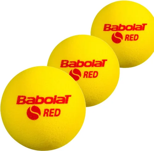 Miniatura 3 de Babolat Pelotas de tenis de espuma roja Play & Stay para niños