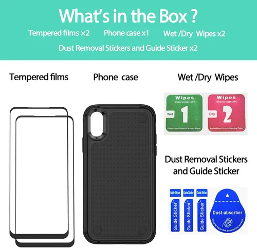 Miniatura 124 de Jeylly Funda para iPhone SE/Funda para iPhone 5S, Exterior de Plástico Duro que Absorbe Golpes + Interior de Silicona de Goma Defensor contra