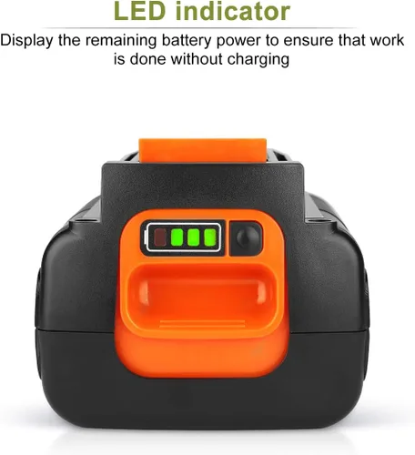 Miniatura 3 de Powilling Batería de repuesto de 40 voltios y 3.5 Ah para Black and Decker 40 V LBX2040 LBXR36 LBXR2036 LST540 LCS1240 compatible con 36V/40V MAX