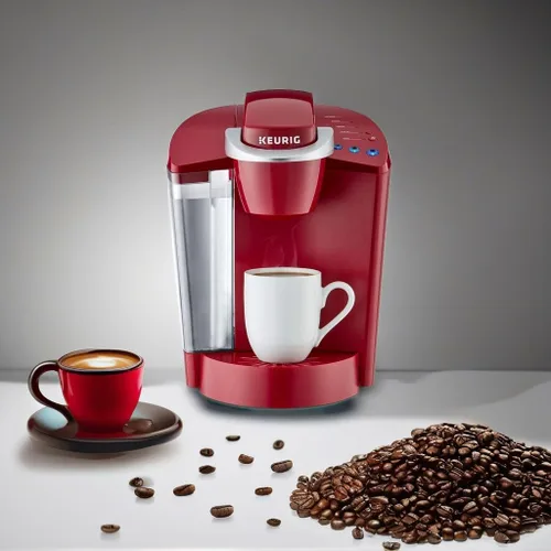 Miniatura 3 de Keurig K-Classic K50 - Cafetera roja de una sola porción