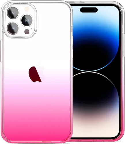 Miniatura 10 de JJGoo Funda compatible con iPhone 14 Pro Max transparente, protectora, a prueba de golpes, delgada y fina, cubierta de parachoques suave, fundas