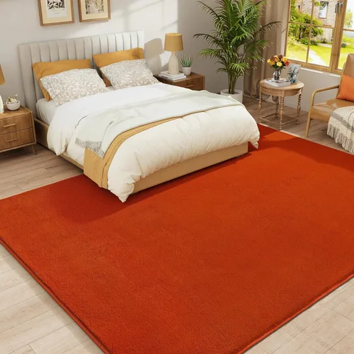 Miniatura 82 de Amearea Alfombras modernas para dormitorio, sala de estar, alfombra de espuma viscoelástica gruesa de 4 x 6 pies, alfombra de espuma viscoelástica