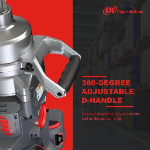 Miniatura 5 de Ingersoll Rand W9491-K4E Llave de impacto inalámbrica de 1 pulgada de 20 V, kit de 4 baterías, par de torsión de 2,600 pies-libras, retenedor