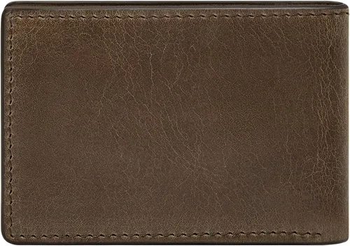 Miniatura 15 de Fossil Cartera Anderson de piel delgada y minimalista con bolsillo frontal plegable para hombre