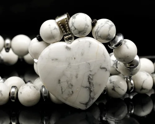 Miniatura 55 de Colgante de corazón de aventurina natural, Collar de cuentas de aventurina genuina, Collar de piedra verde, Collar de piedras preciosas, Cuentas