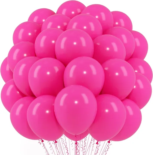 Miniatura 105 de Voircoloria - Globos azul bebé claro, paquete de 66 globos de 12 pulgadas de látex para fiestas para niños y niñas, para cumpleaños, baby shower, 16
