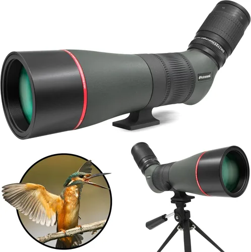 Miniatura 9 de Astromania Spotting Scopes with Tripod, Carry Bag, 45 Degree Observation Angled, Waterproof & Portable for Bird Watching, Outdoors Scenery, Wildlife
