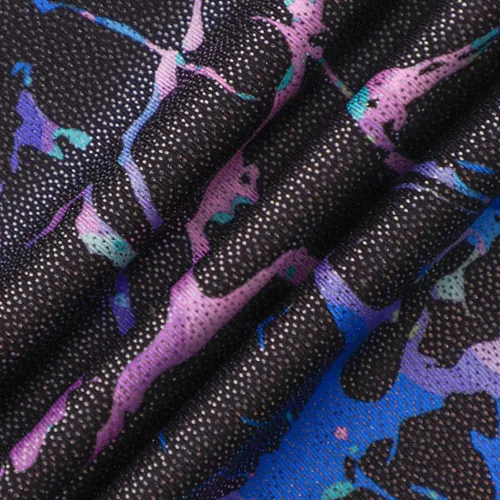 Miniatura 6 de EQSJIU Leotardos de gimnasia para niñas y niños mosaico sirena mariposa estrellas leopardo galaxia teñido anudado cosmos leopardo