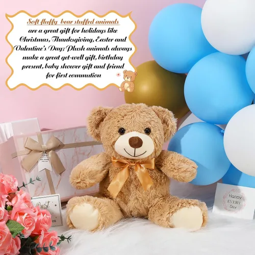 Miniatura 2 de Liliful Oso de Peluche de 12 Pulgadas con Grabación de Voz Memorial Oso de Peluche Grabable Conmemorativo de 30 Segundos Animal de Peluche Grabadora