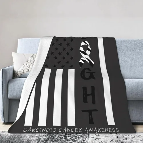 Miniatura 10 de Manta de franela cálida y ultrasuave para todas las estaciones, para decoración del hogar, para sofá, cama, sala de estar, 40 x 30 pulgadas