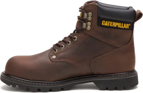 Miniatura 7 de CAT Botas de trabajo Second Shift con punta de acero para hombre Marrón oscuro