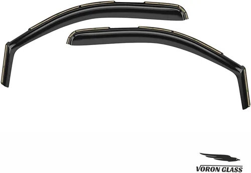Miniatura 8 de Voron Glass Protectores de lluvia extra duraderos en canal para camiones Chevrolet (Chevy) Silverado/GMC Sierra 2007-2013 cabina regular, Para