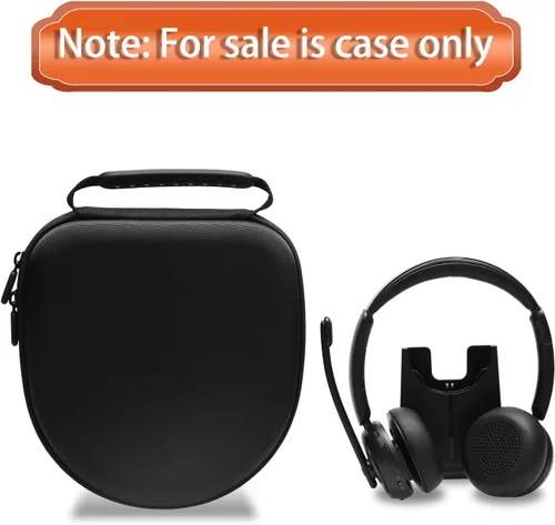 Miniatura 8 de LTGEM - Funda compatible con auriculares LEVN LE-HS013 / LE-HS016 V3 / LE-HS010 / LE-HS016 / CT001 superior y base de carga