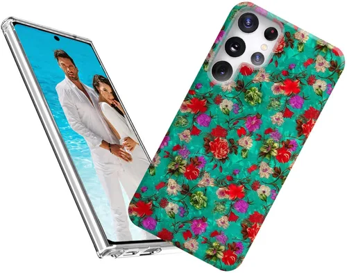 Miniatura 9 de Funda protectora para Samsung Galaxy S22 Ultra para niñas y mujeres, carcasa protectora de TPU suave con purpurina para Galaxy S22 Ultra, elegante