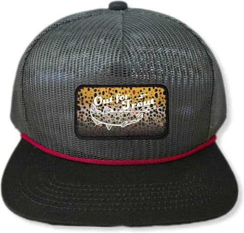 Miniatura 54 de ThatsRad Out for Trout Corduroy Snapback Sombrero Gorra Pesca con Mosca Pescador
