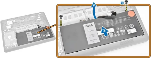 Miniatura 5 de DELL G5M10 - Batería para portátil de 7,4 V y 51 Wh para Dell Latitude 5450 5550 E5450 E5550 Series Laptops Alternante Número de pieza: G5M10 8V5GX
